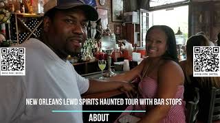 New Orleans Lewd Spirits Haunted Tour with Bar Stops