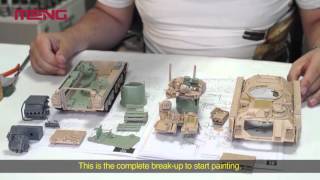 MENG SS-006 1/35 M3A3 Bradley w/Busk III & SPS-017 M3A3 Bradley w/Busk III Interior Set