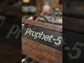 Sequential Circuits Prophet-5 Vintage Analog Synthesizer Demo