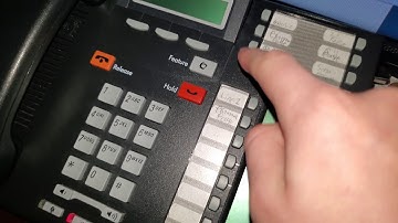 Paging on my Nortel is different now