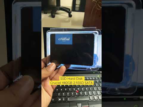 SSD Hard Disk to Laptop 💻 #laptoprepair #laptop #ssd #ssdharddisk #crucial #youtubeshorts #shots