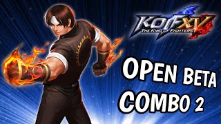 Kof 15: Kyo Quick Mode Combo - Super Into Climax Cancel Combo #2 screenshot 3