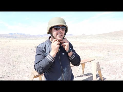 50CAL VS ARMY HELMET
