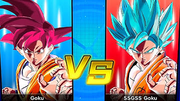 Dragon Ball Xenoverse SSG Goku Vs SSGSS Goku Gameplay [60FPS 1080p]