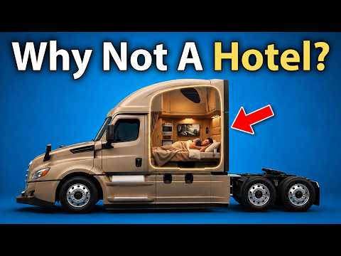How Truck Drivers Sleep In The Cab Instead Of A Hotel Room
