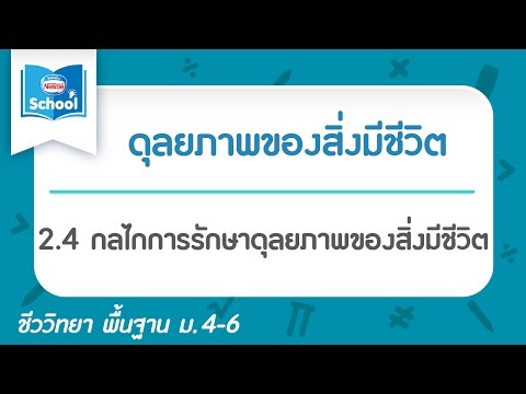 2.4 กลไกการรักษาดุลยภาพของสิ่งมีชีวิต