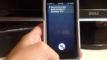 New and Improved Siri - iOS 6 iPhone 5