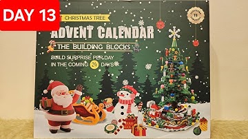 Advent Calendar Building Blocks Set - Day 13