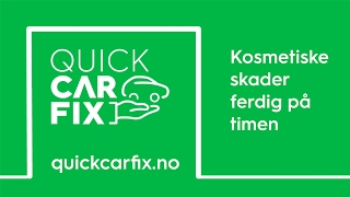 Kosmetiske Skader Ferdig På Timen