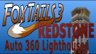 Redstone Automatic 360 Lighthouse Circuit & Tutorial