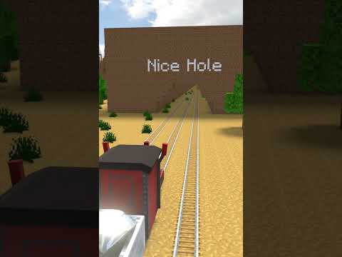 Choo-Choo Charles Enters The Magic Hole | Minecraft Animation Shorts