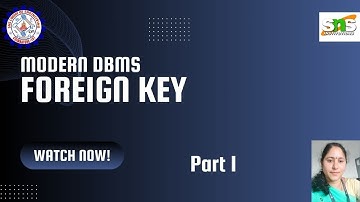 Foreign Key Part1 | P.Revathi - AP/AI & DS | SNS INSTITUTIONS