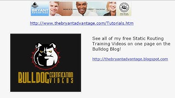 Static Routing: 3-Minute CCNA & CCNP Tutorial