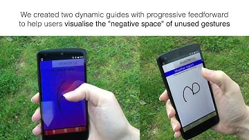 Fieldward and Pathward: Dynamic Guides for Defining Your Own Gestures