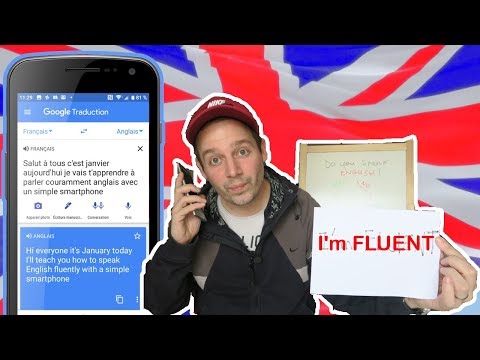 Parler Anglais facilement grâce à Google Traduction