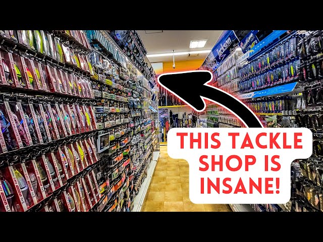 THIS JAPANESE FISHING TACKLE SHOP BLEW MY MIND! 🤯 (4K) 