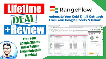 RangeFlow Review:  Turn Your Google Sheets into a Robust Email Outreach Machine | Lifetime Deal