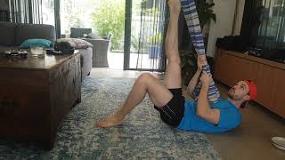 Towel PNF Stretch