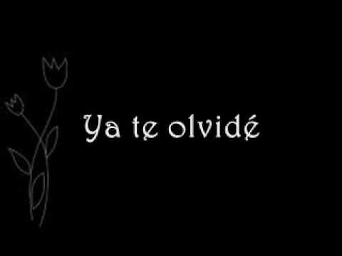 Rocío Dúrcal - Ya te olvidé (Letra)