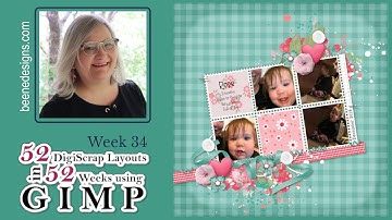 GIMP | Fuzzy Select Tool | Rotate Tool | Scale Tool | 3D Transform Tool | Digital Scrapbook |