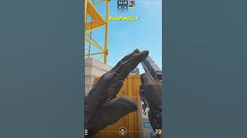 Ramp Molotov Vertigo #shorts #cs2