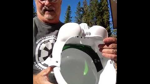 Assembling an AM 4.5 Stormtrooper Helmet part 9