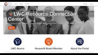LWC Alumni - How to Register Your RCC Profile