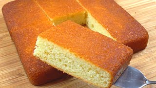 Soft and Fluffy Cake prepared in 10 minutes!  Delicious Cake Recipe!