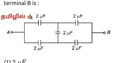 #neet2024🎯 Capacitor - Wheatstone Bridgr 🛞 Physics - Class 12 - Electrostatics #jeetamil #neettamil 