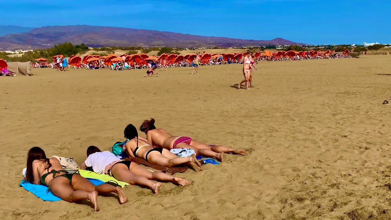 Гран-Канария Плайя-дель-Инглес Маспаломас Beachwalk 28.12.2019