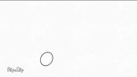 First Animation| A ball bouncing animation (short video) | FlipaClip