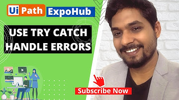 UiPath Tutorial | Uipath Try Catch Example (2020)