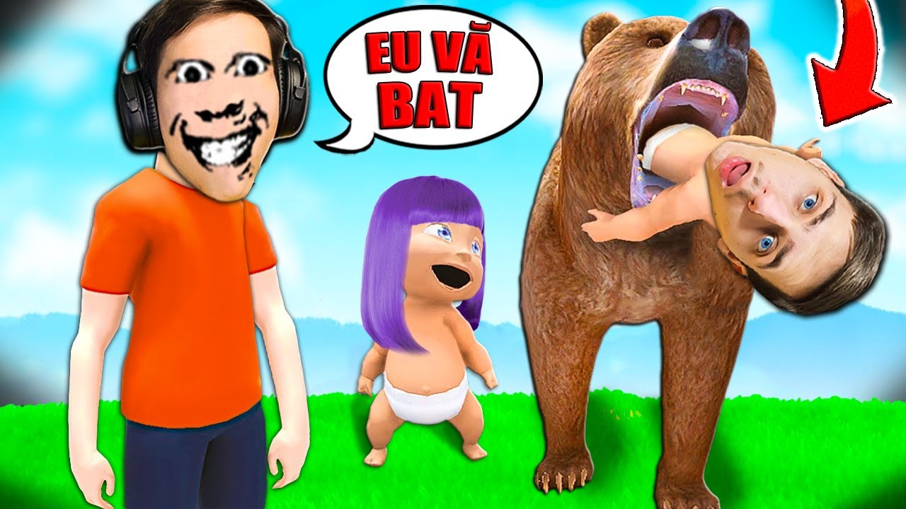 Am fost MANCAT de URS cu Sora Mea 😂