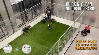 K9 Kennel Store Quick n Clean Indoor Dog Park