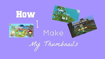 How I Make My Thumbnails Using PicMonkey