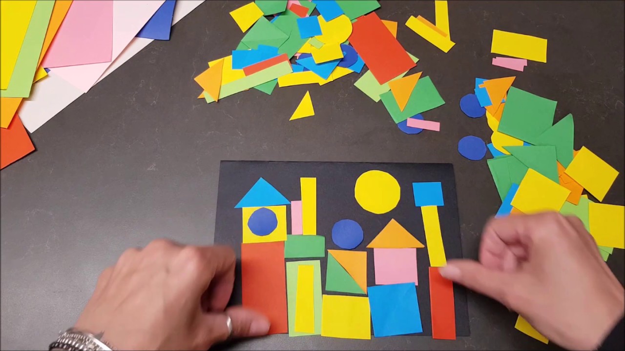 Le Forme Geometriche Nell Arte Attivita Didattiche Per Bambini Creativi Youtube