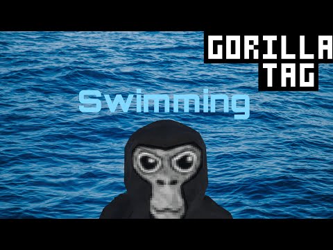 Swimming Tutorial in Gorilla Tag! #gorillatag #video