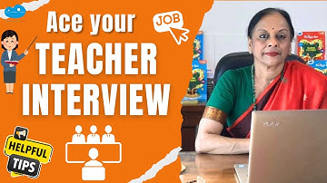 How to Shine in Your Teacher Interview: Tips for Success | Proven Strategies | Usha Pandit