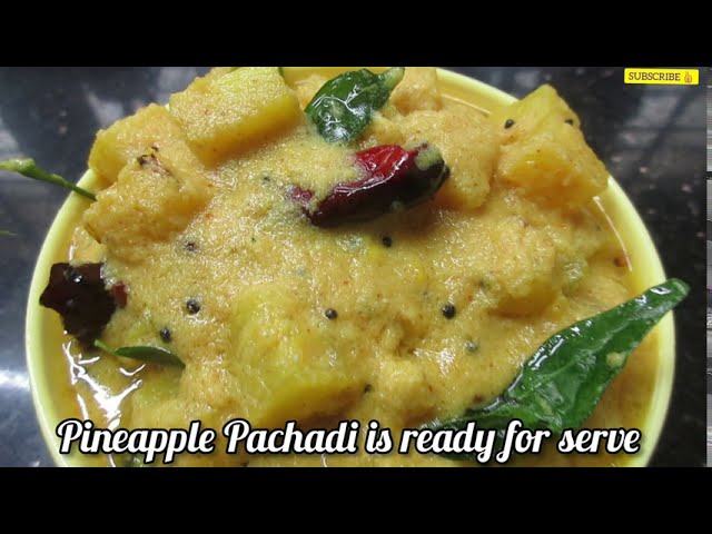 Pineapple pachadi  / Onam Sadhya Recipe  / Haran