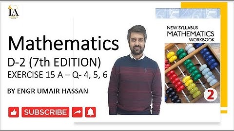 Mathematics D2 - 7th Edition - Exercise 15 A - Q4,5,6 #probability #igcse #gcse #mathematics #olevel