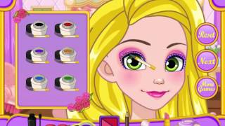 ✿ Disney Princess Rapunzel and Daughter Make Up Video game ✿ screenshot 2