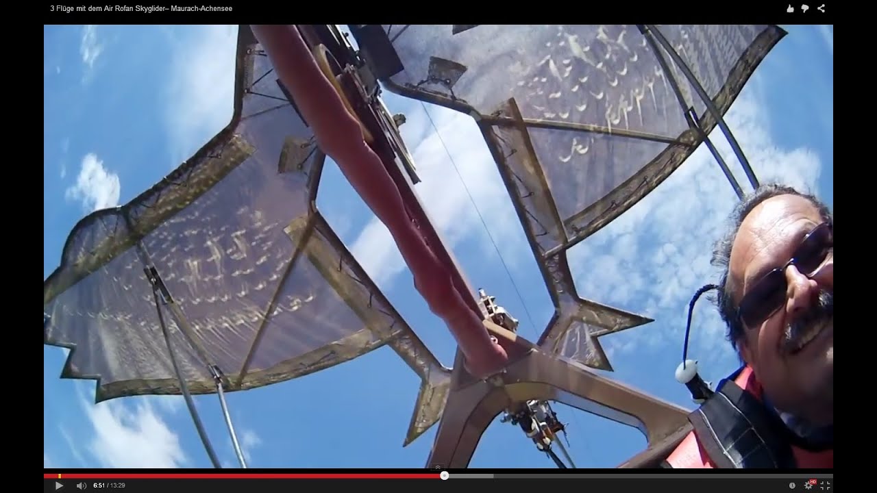3 Flüge mit dem Air Rofan Skyglider– Maurach-Achensee