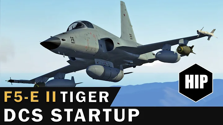 How to start the F5-E II Tiger in DCS World l Taxi l Takeoff l Tutorial Series