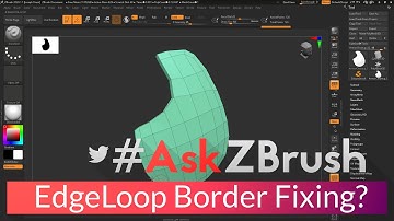 #AskZBrush: “I have a mesh with partial edgeloops. Any tricks to make it go all the way around?”