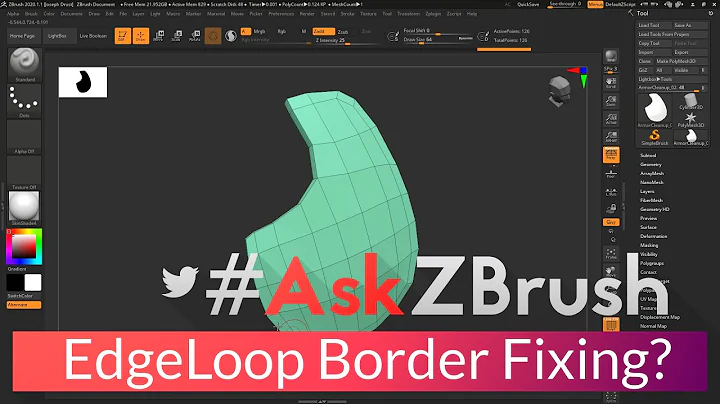#AskZBrush: “I have a mesh with partial edgeloops. Any tricks to make it go all the way around?”