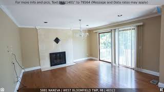 5881 NANEVA video tour