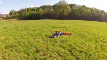 DIY Wooden Tricopter Frame - Build and Flight