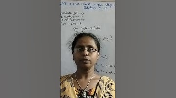 strings|palindrome or not|C-language in Telugu|