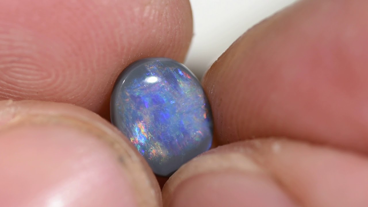 1.06cts Black Opal - YouTube