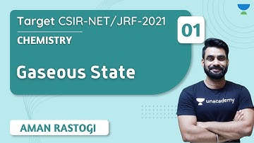 11:00 AM - Target CSIR - NET/JRF 2021 | Chemistry by Aman Rastogi | Gaseous State